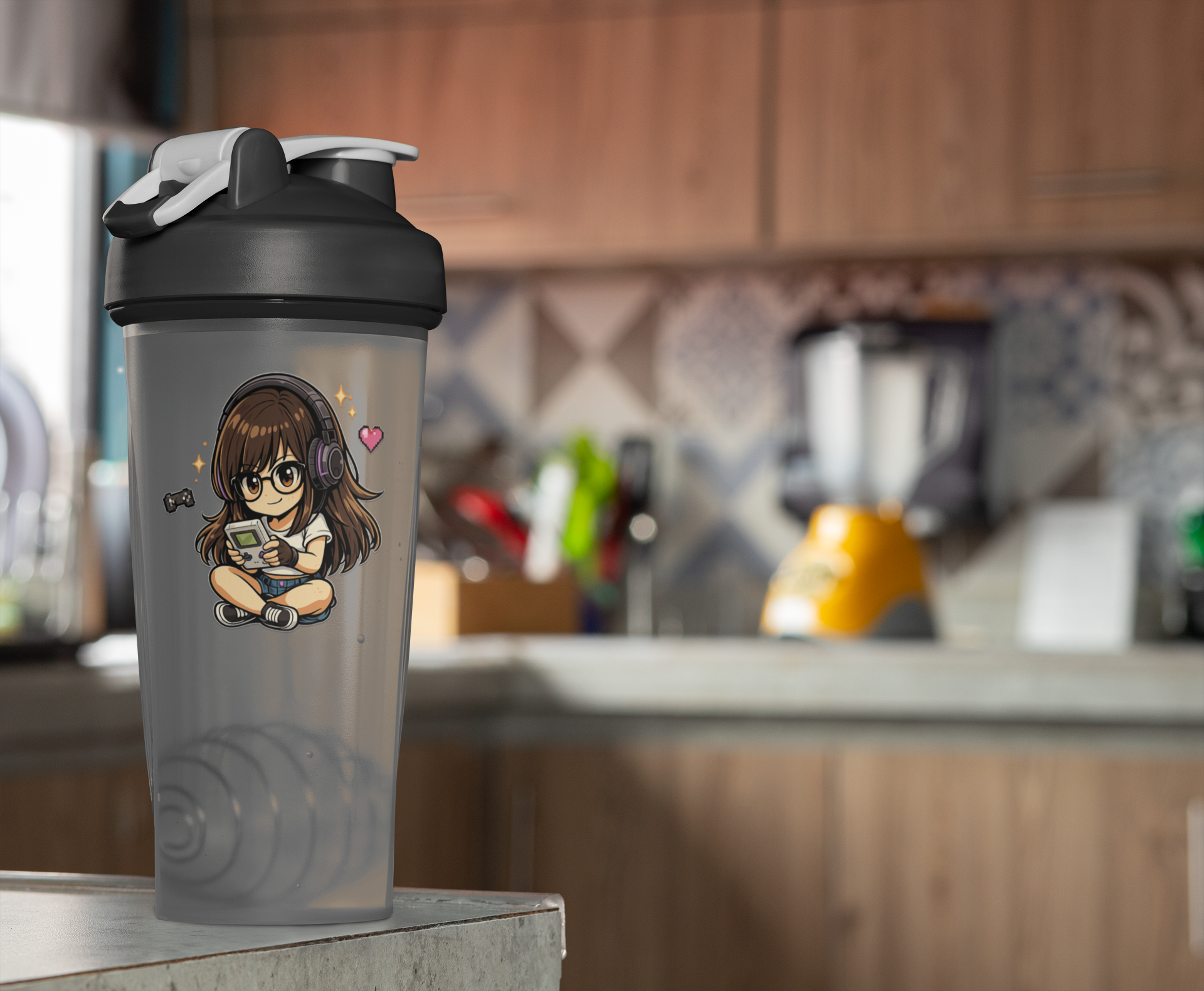 Botella con Shaker Ascmi