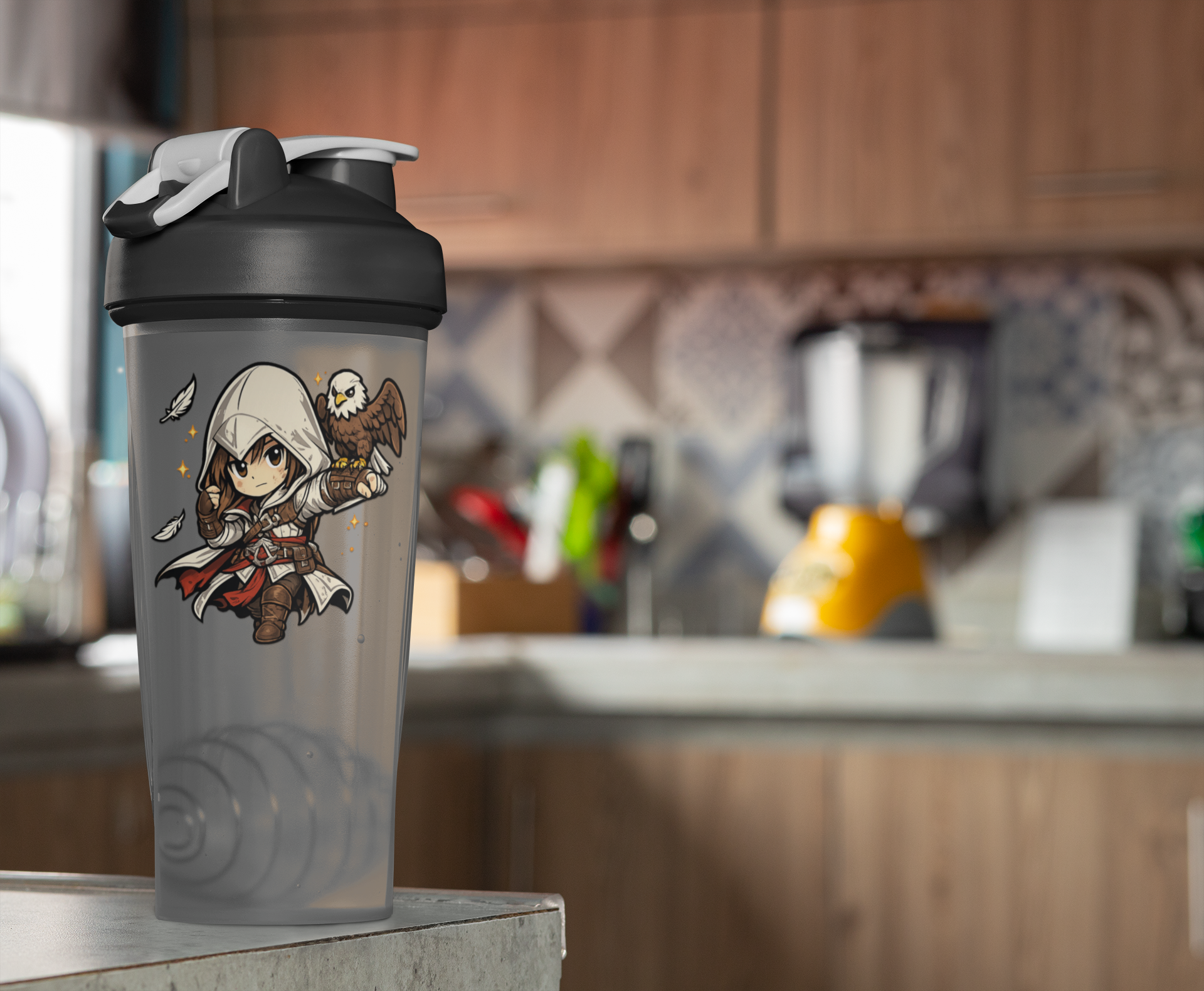 Botella con Shaker Ascmi