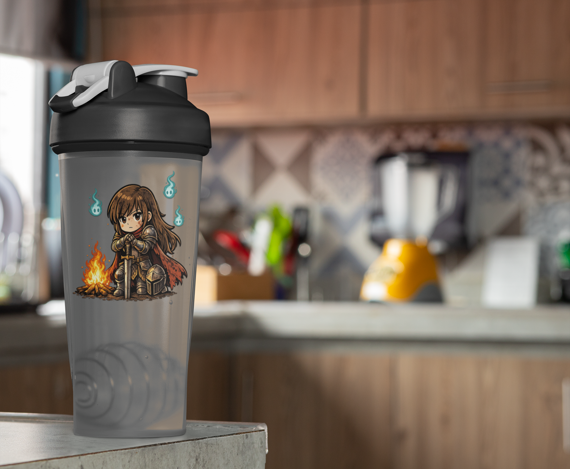Botella con Shaker Ascmi