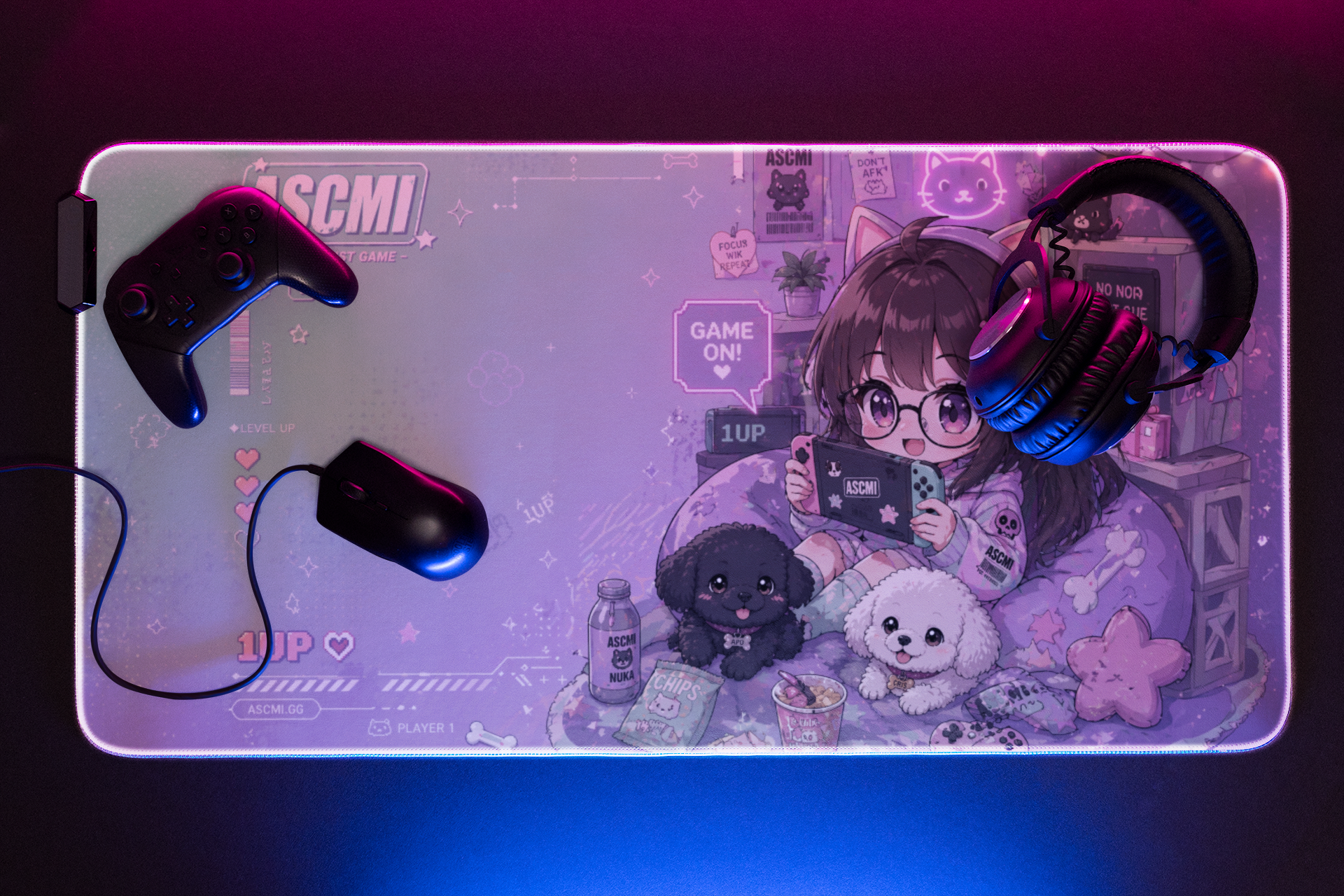 Mousepad Gaming Ascmi